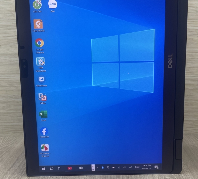 DELL 7390 2 in 1 Cảm ứng| i7 thế hệ 8| Ram khủng 16GB| SSD 256GB| Mở khoá khuôn mặt, Vân Tay